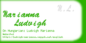 marianna ludvigh business card